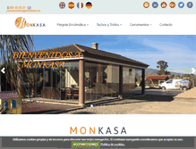 Tablet Screenshot of monkasa.es